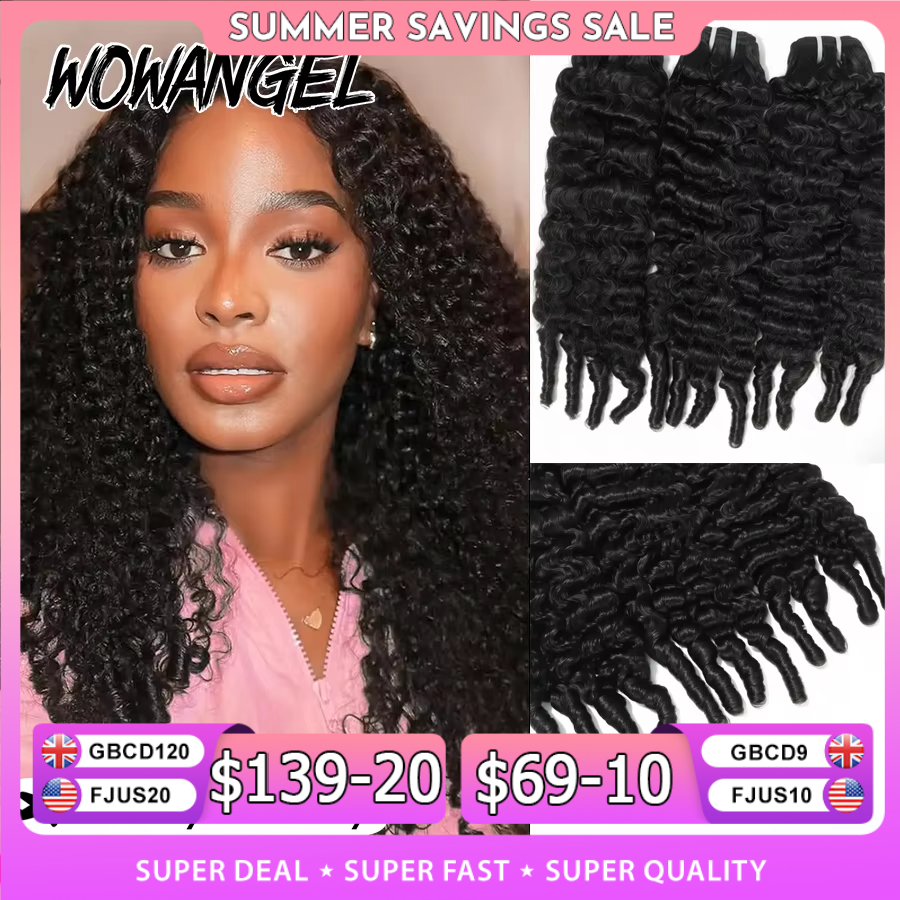 Sewing Lab - WOWANGEL Burmese Curly Bundles 100% Human