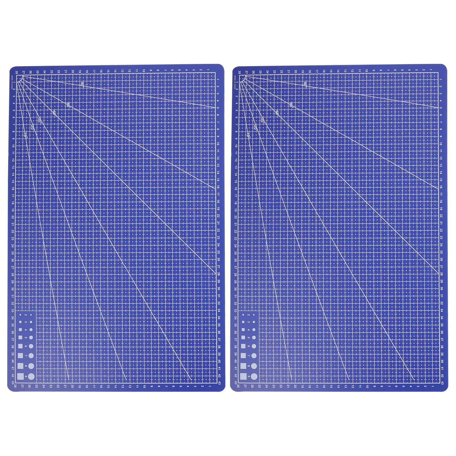 Cutting Mat Self Heal - 2Pcs PVC Self Healing Cutting Mat