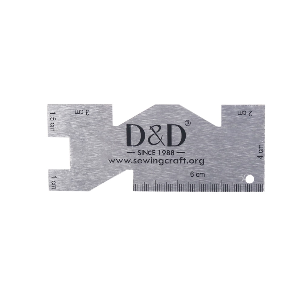 Quilting Ruler Square - Metal Measuring Gauge Quilting Ruler High