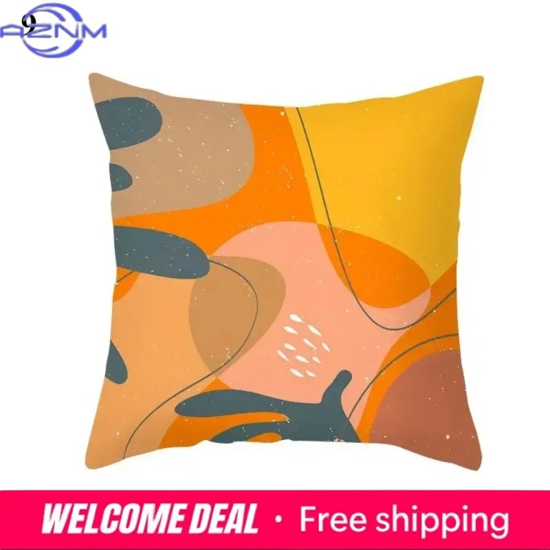Boho Orange Abstract Cushion C – Century Textile & Sewing Supply Avenue C North Saskatoon Sk recenzja i cena