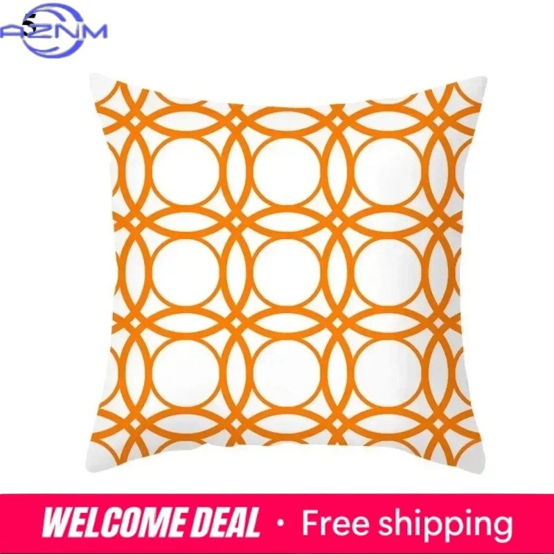 Boho Orange Abstract Cushion C – Century Textile & Sewing Supply Avenue C North Saskatoon Sk recenzja i cena