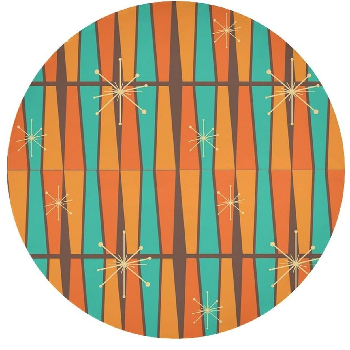 Mid Century Modern Orange Yell – Century Textile & Sewing Supply Avenue C North Saskatoon Sk recenzja i cena