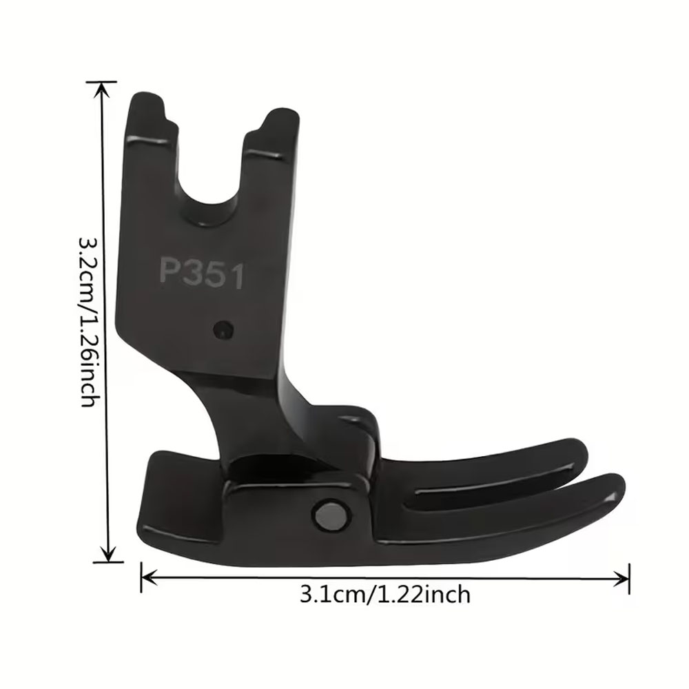 P351 All Steel Presser Foot Bl – Rolled Hem Foot recenzja i cena