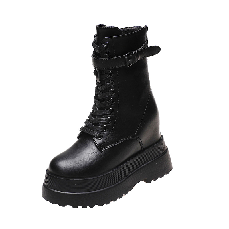 11cm Woman Hidden Wedges Boots – Sewing Latex recenzja i cena