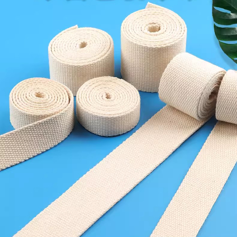 20Meters Beige Cotton Webbing  – Textile And Sewing Supply recenzja i cena