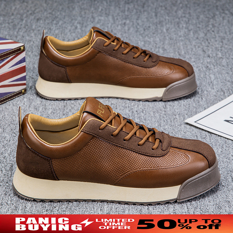New Men Leather Casual Shoes O – Sewing Latex recenzja i cena