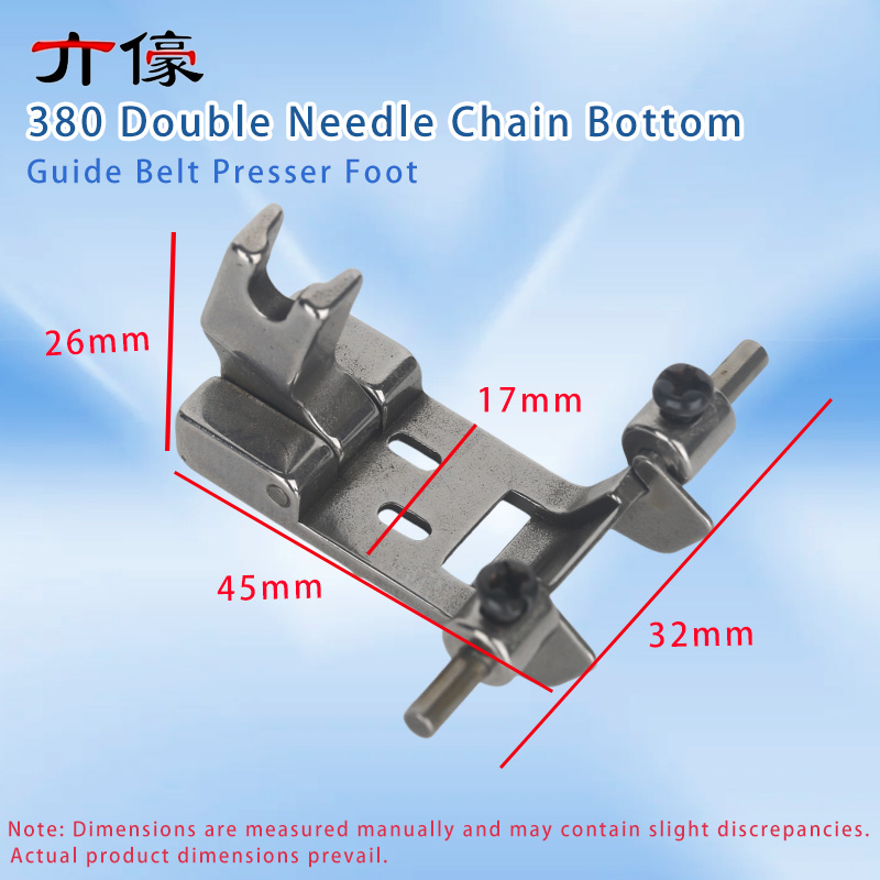 380 Double Needle Chain Bottom – Rolled Hem Foot recenzja i cena