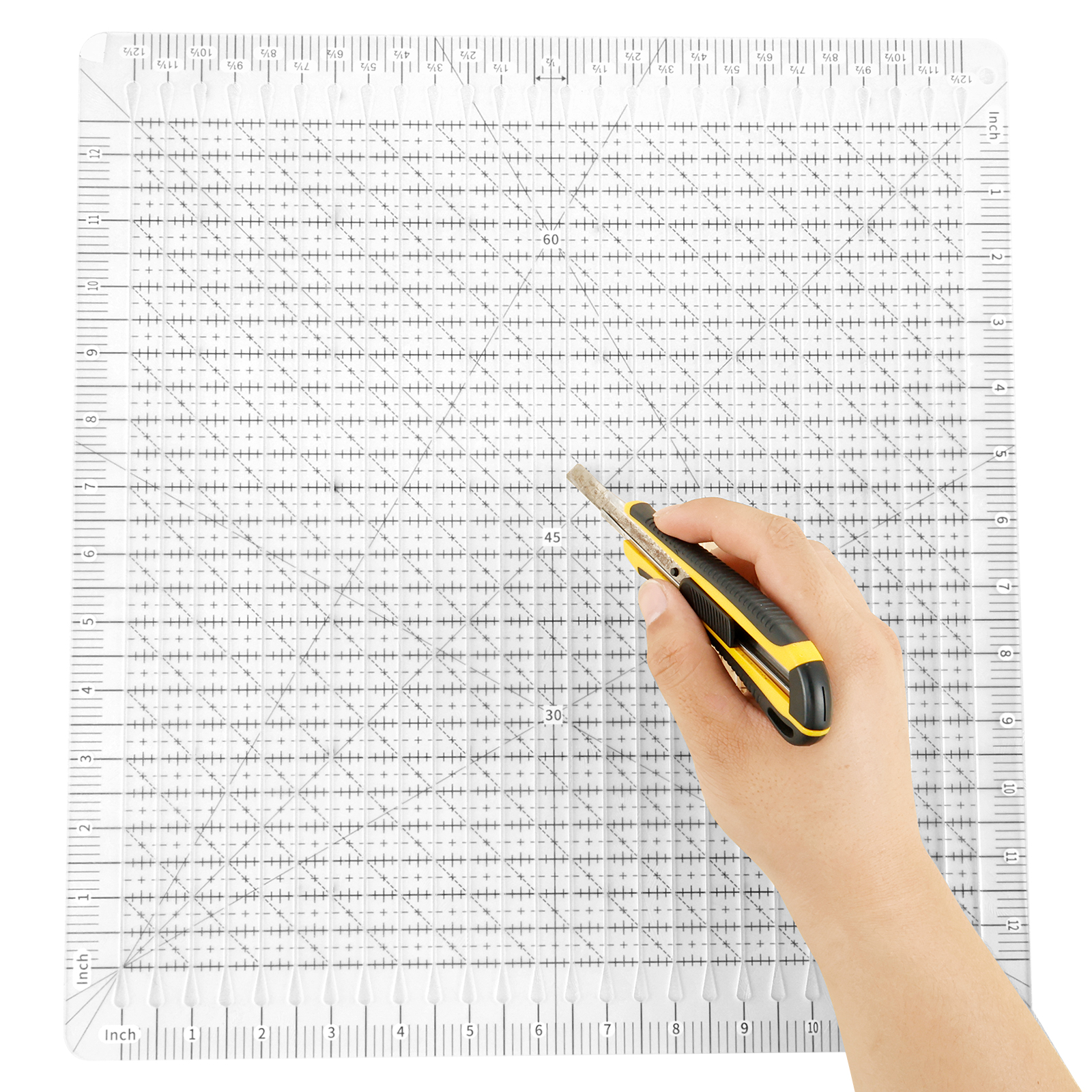 Quilting Ruler 12 x 12 Inches  – Quilting Ruler Square recenzja i cena