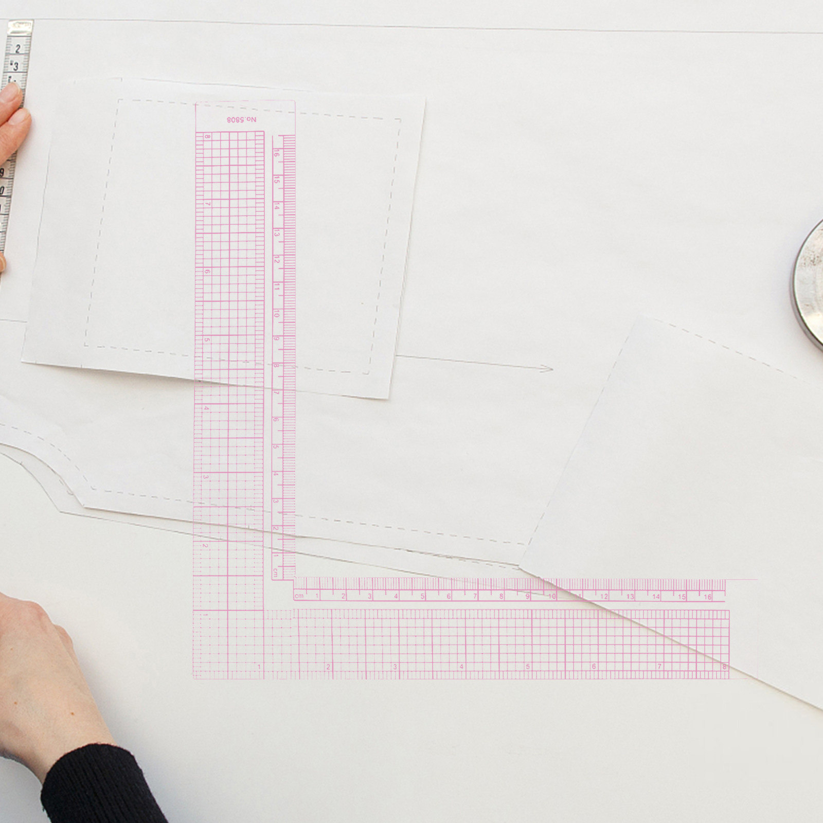 Plastic L Right Angle Sewing R – Quilting Ruler Square recenzja i cena