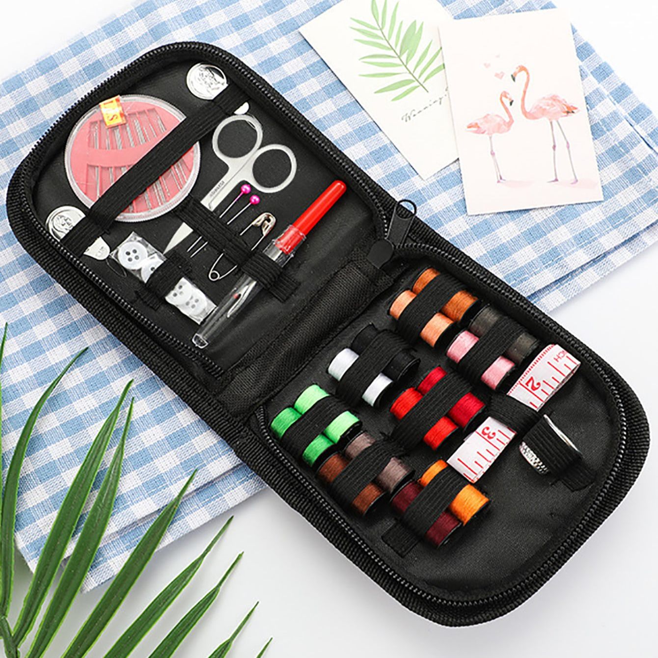 Set of 27 Sewing Kit Including – Needle Threader Tool recenzja i cena