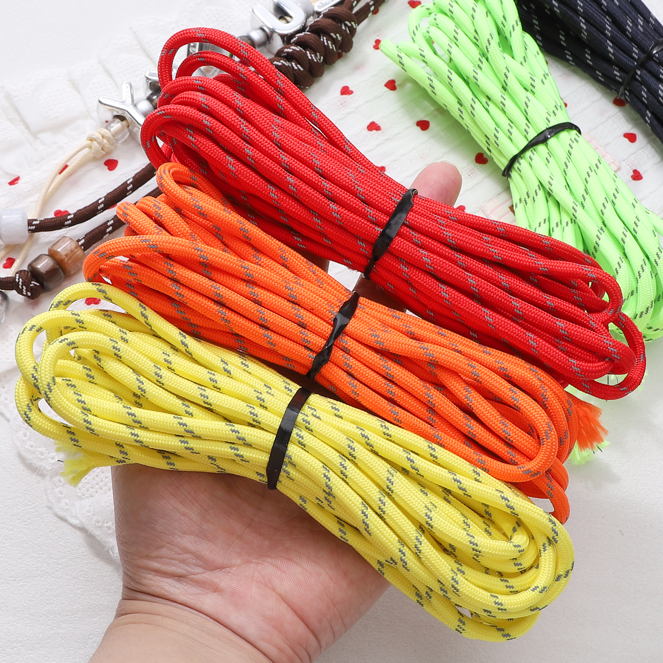 5Meters 5mm Polyester Reflecti – Textile And Sewing Supply recenzja i cena