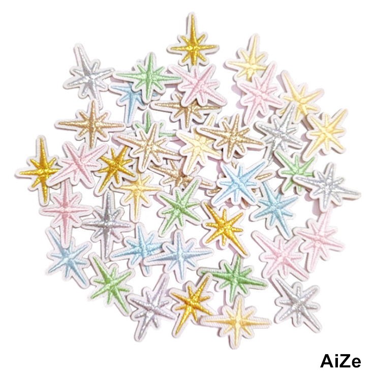 Stick Iron Sew On 10 Pcs Stars – Sewing Id recenzja i cena