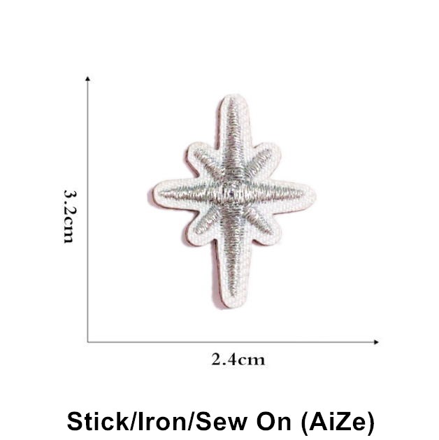 Stick Iron Sew On 10 Pcs Stars – Sewing Id recenzja i cena