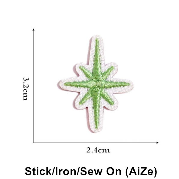 Stick Iron Sew On 10 Pcs Stars – Sewing Id recenzja i cena
