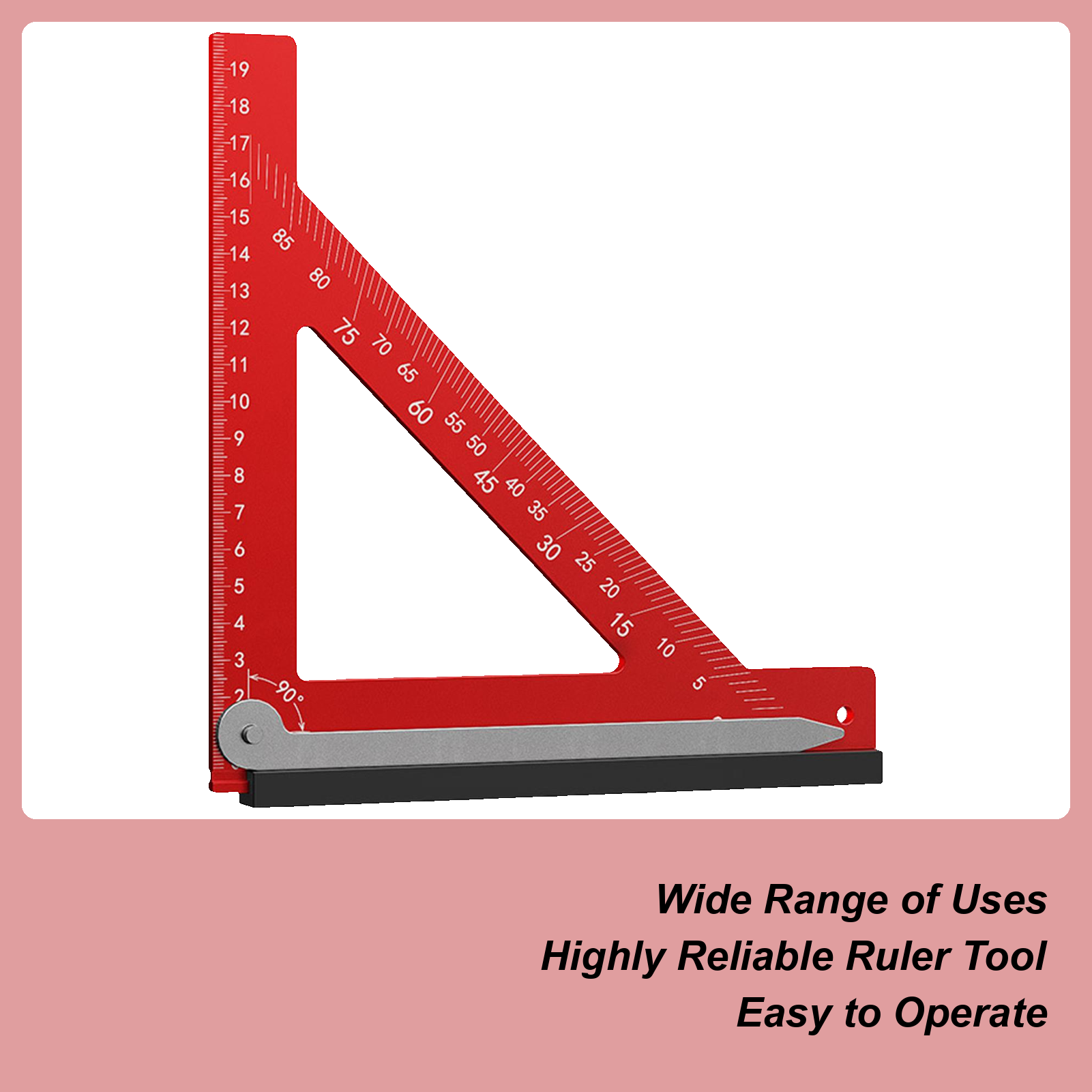 Woodworking Square Right Angle – Quilting Ruler Square recenzja i cena