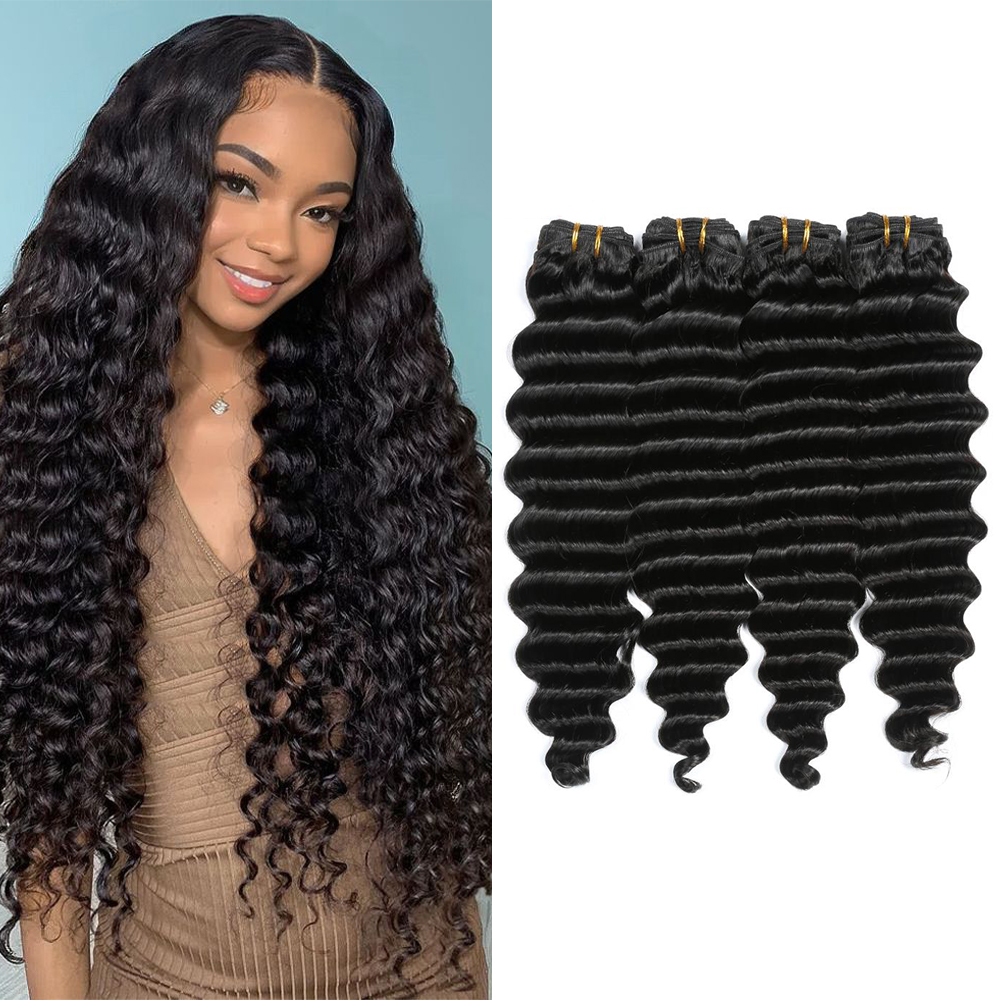 4 Bundles Deep Wave Hair Unpro – Sewing Lab recenzja i cena