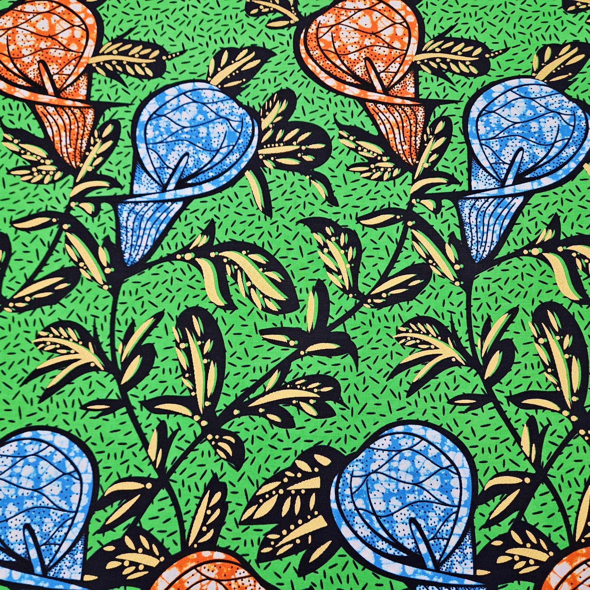 46Inch Wide 6Yards Long Cotton – Sewing Batik recenzja i cena