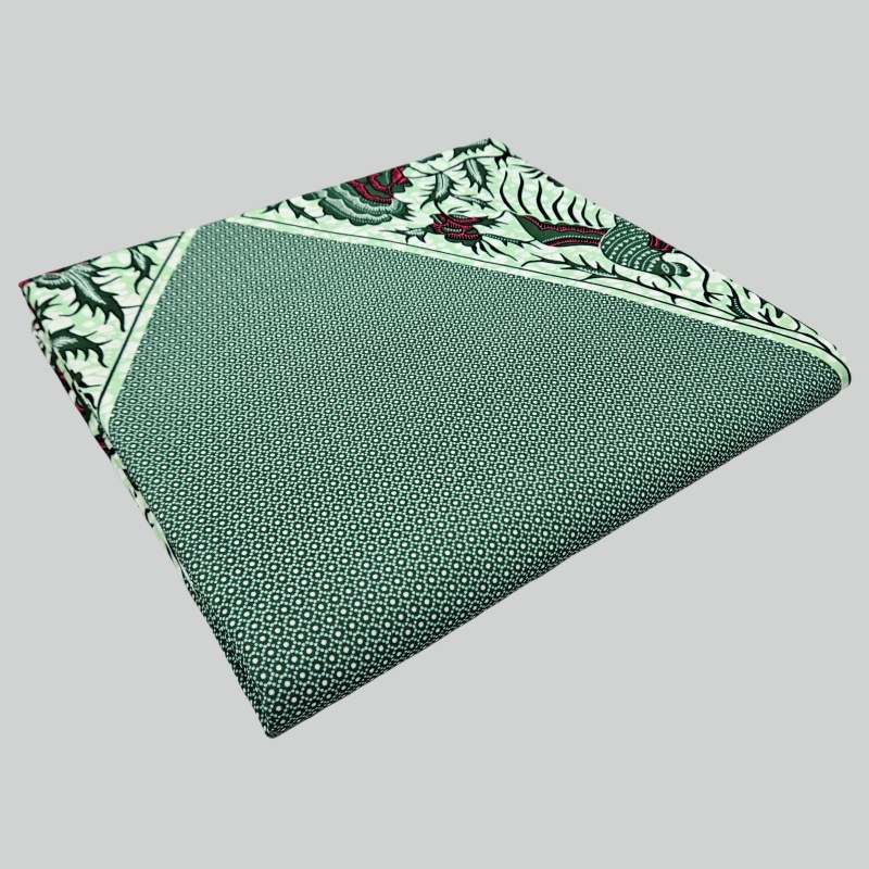 6Yards Long Printed Gray Green – Sewing Batik recenzja i cena