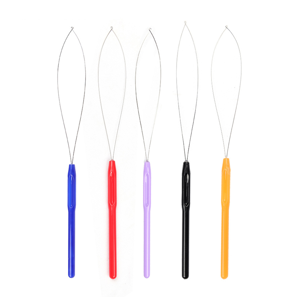 5 PCS Hair Extension Loop Need – Needle Threader Tool recenzja i cena