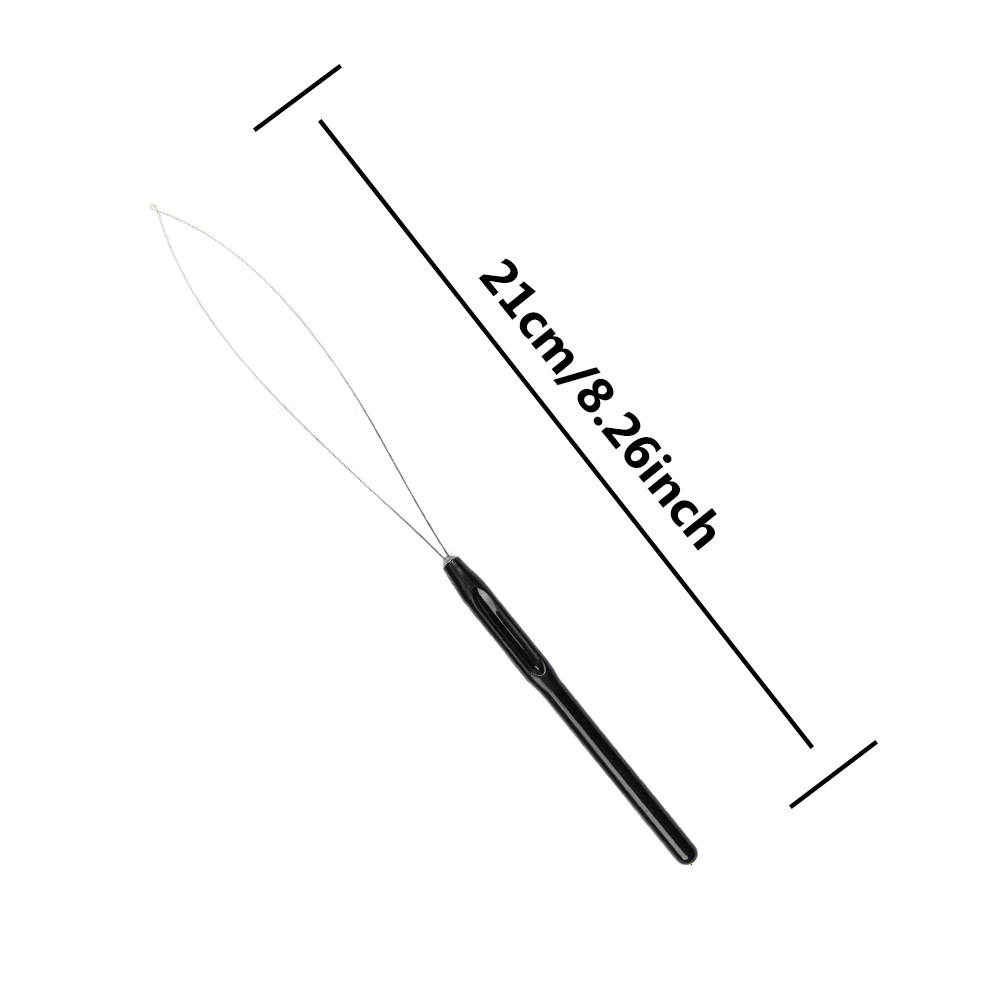 5 PCS Hair Extension Loop Need – Needle Threader Tool recenzja i cena
