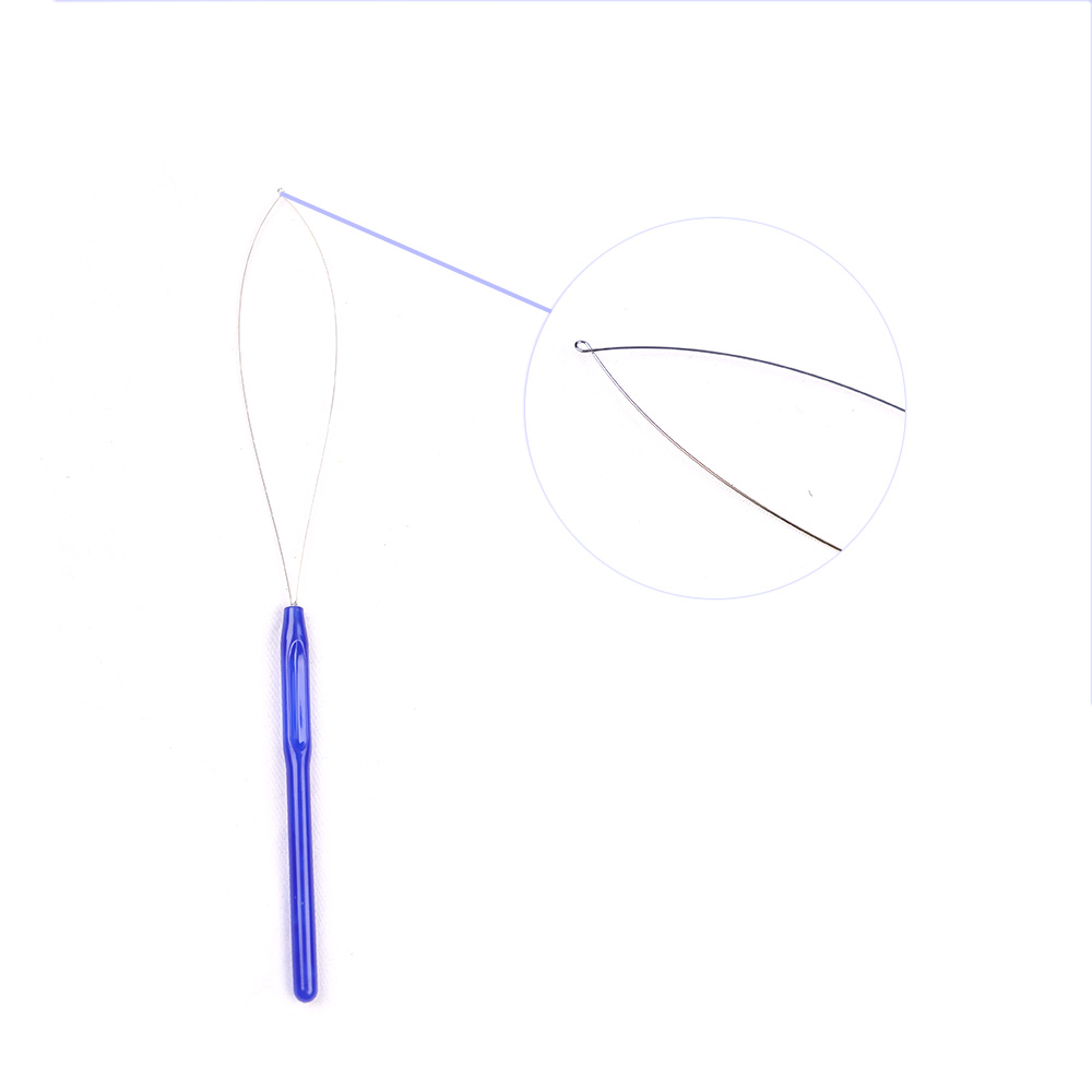 5 PCS Hair Extension Loop Need – Needle Threader Tool recenzja i cena