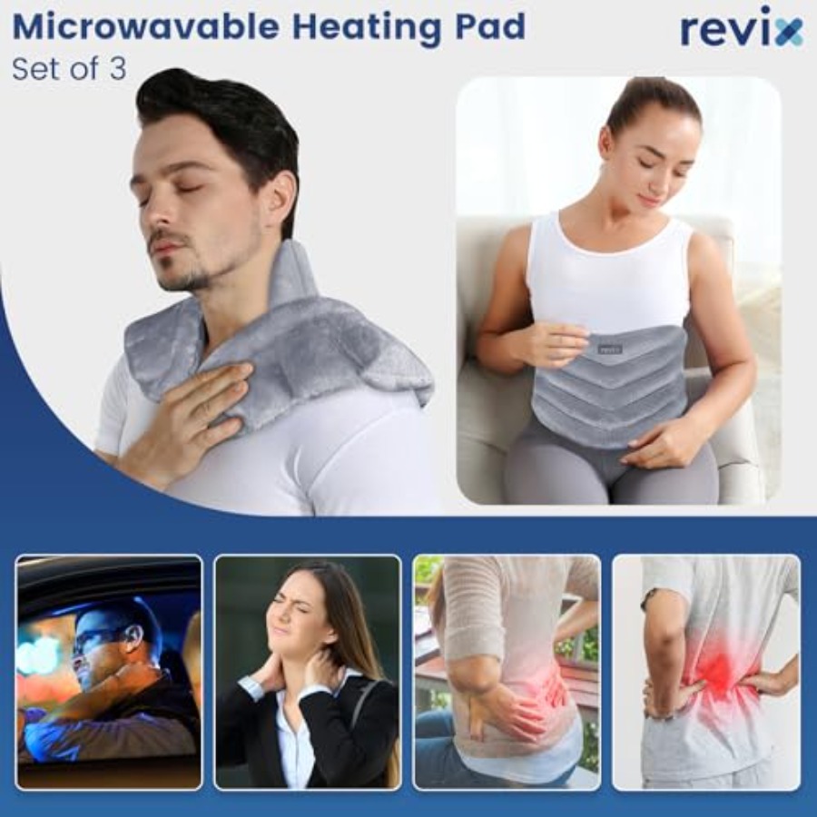 Microwave Heating Pad for Neck – Shoulder Pad Set In recenzja i cena