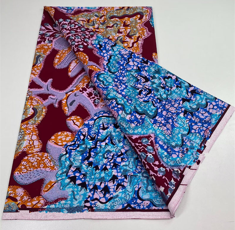 Nigeria Ankara Wax Fabric Bloc – Sewing Batik recenzja i cena