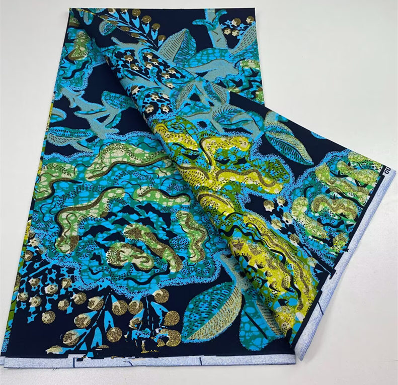 Nigeria Ankara Wax Fabric Bloc – Sewing Batik recenzja i cena