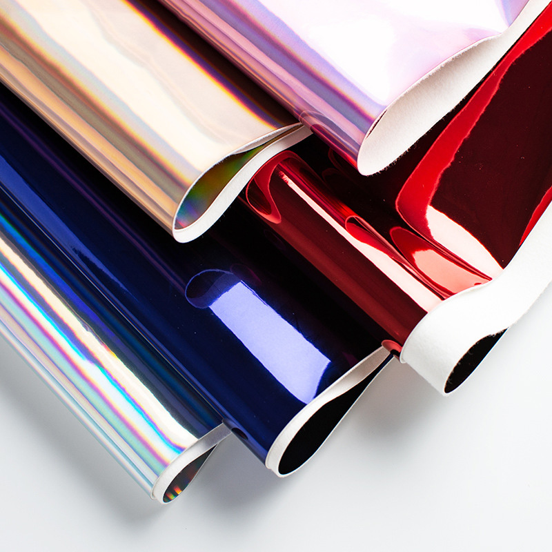 50cm*138cm Laser Smooth PU fau – Textile And Sewing Supply recenzja i cena