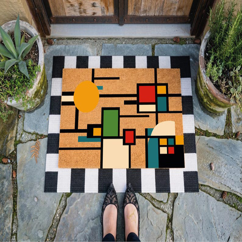 Mid Century Modern Doormat Col – Century Textile & Sewing Supply Avenue C North Saskatoon Sk recenzja i cena