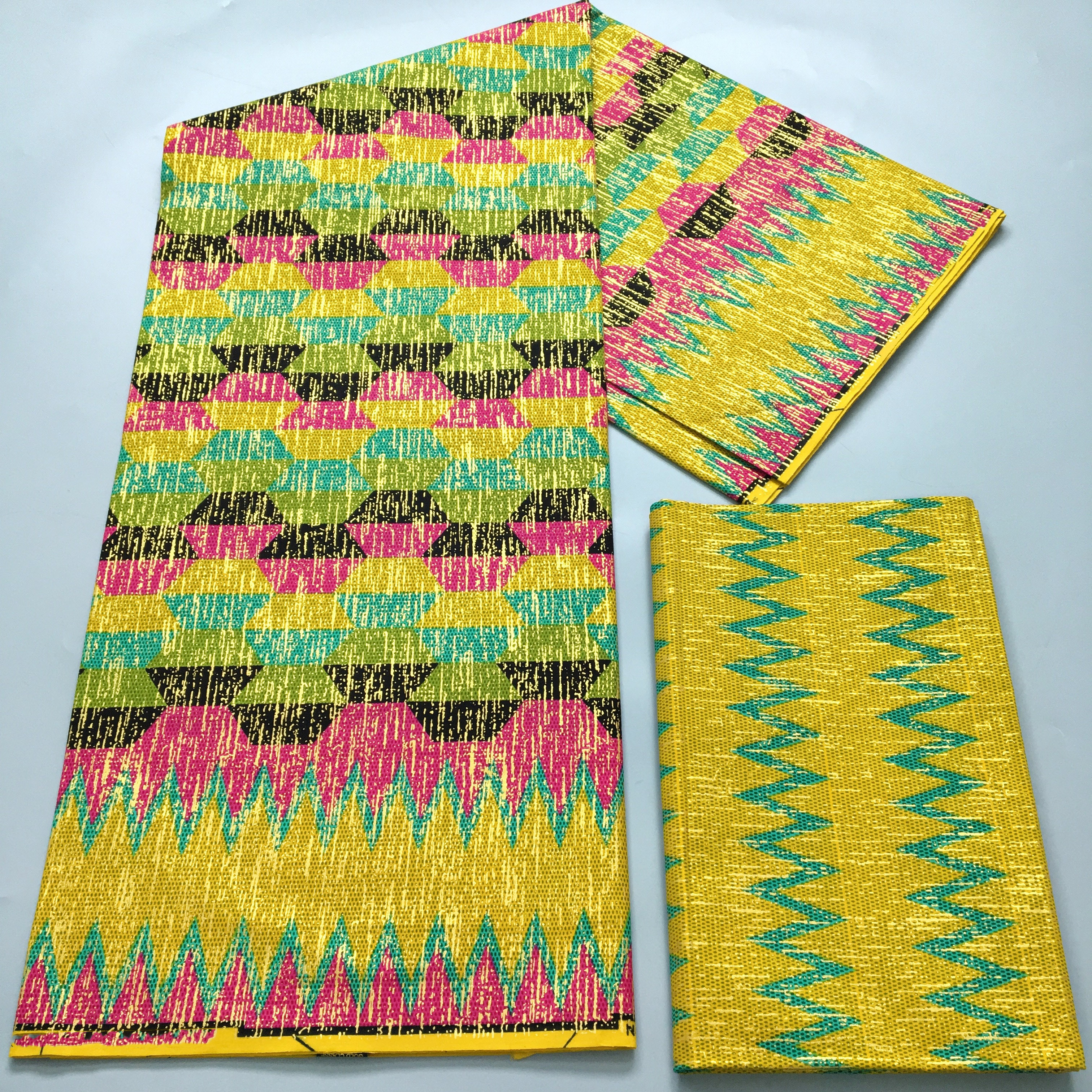 4+2 Yards African Ankara Golde – Sewing Batik recenzja i cena