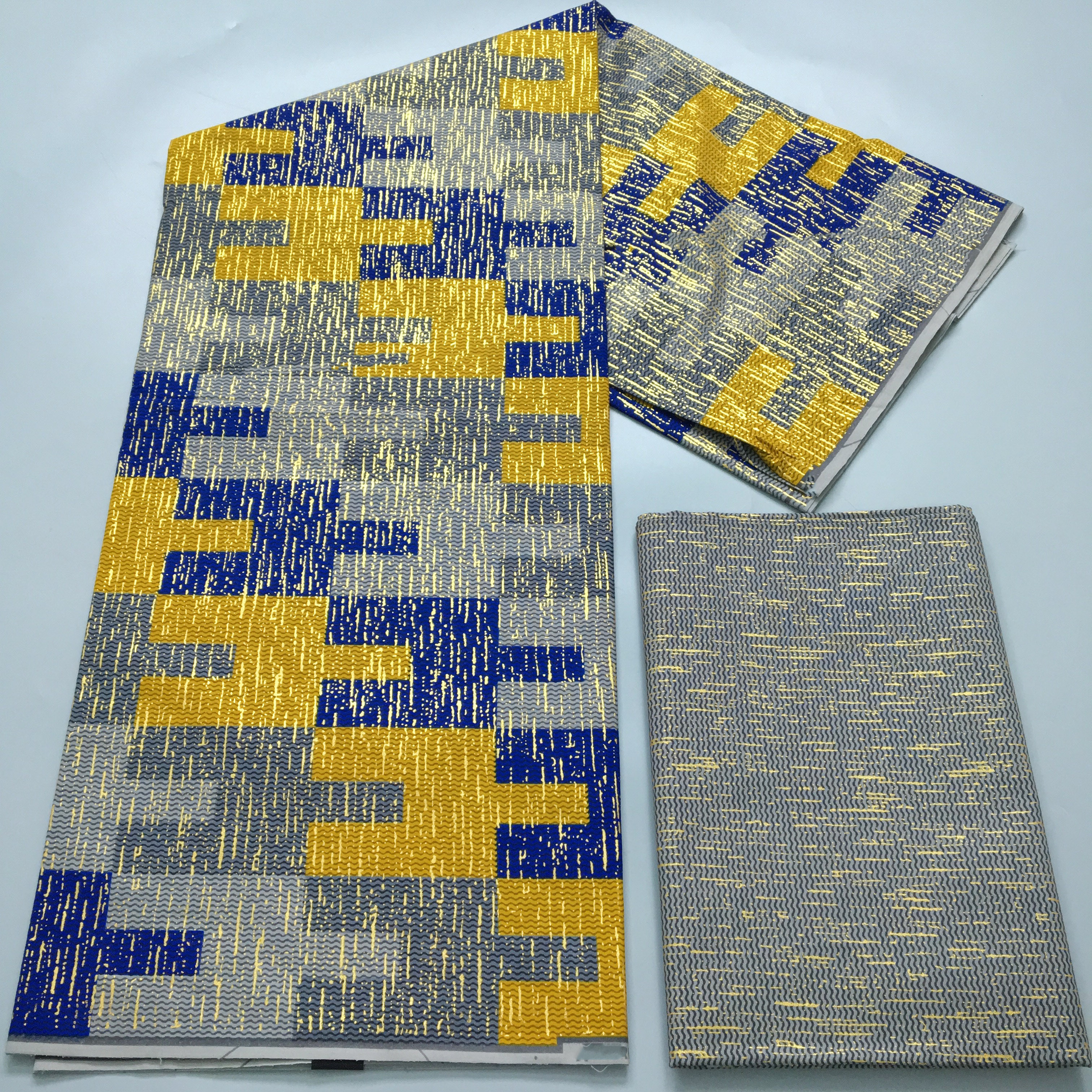 4+2 Yards African Ankara Golde – Sewing Batik recenzja i cena