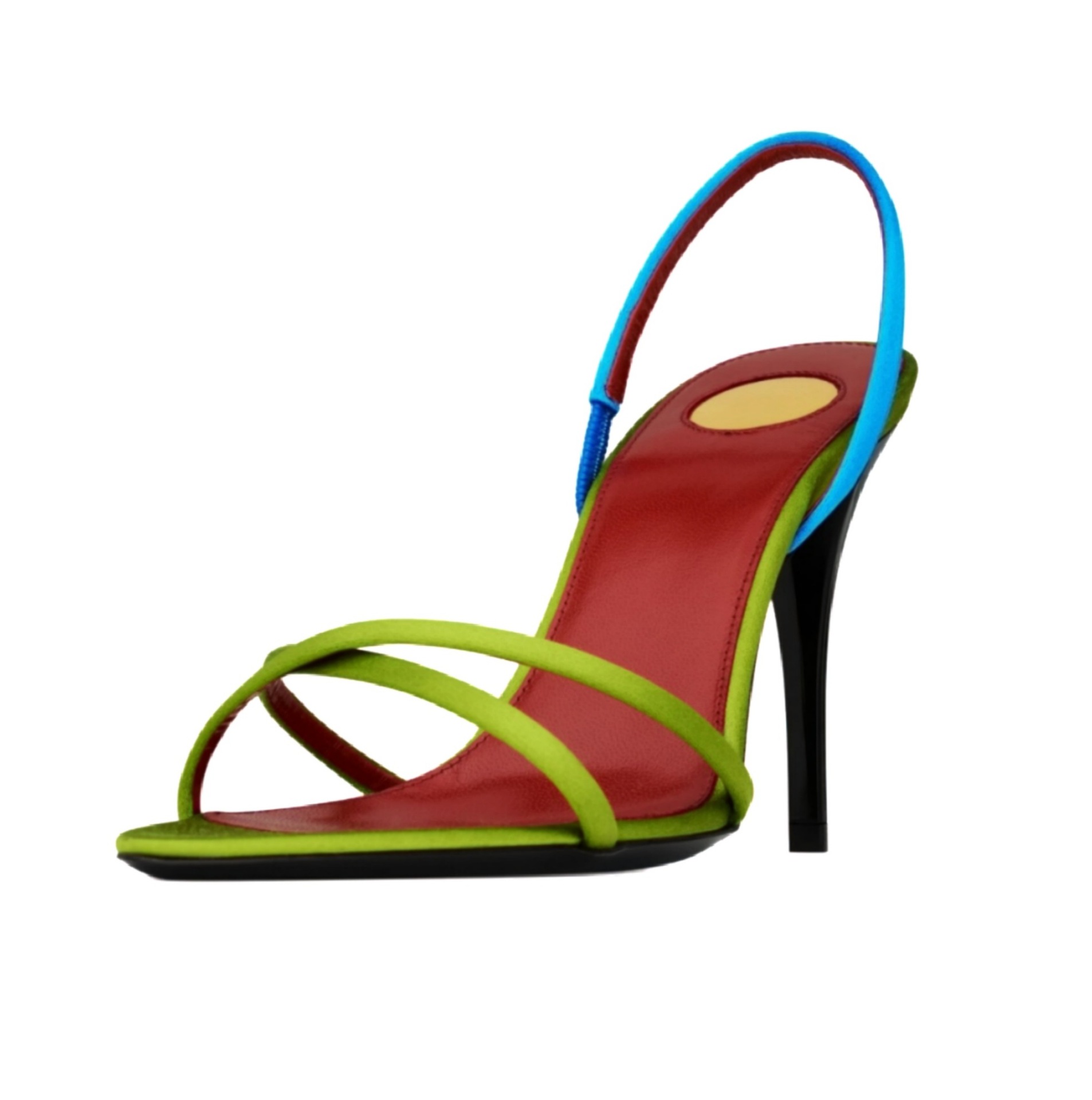 Women's Color Block Satin Cris – Sewing Nylon recenzja i cena