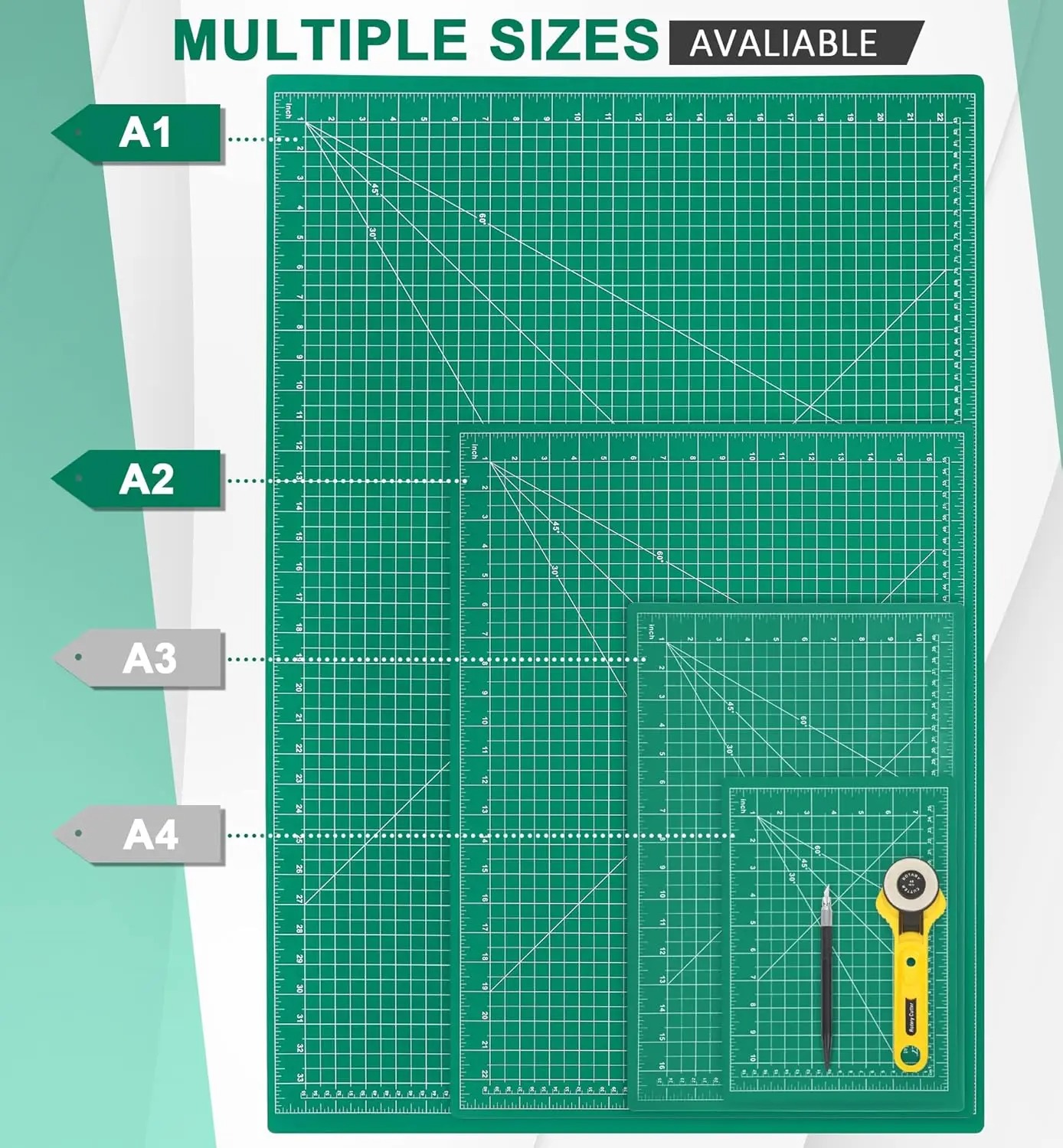A2 A3 A4 A5 PVC Cutting Mat Do – Cutting Mat Self Heal recenzja i cena