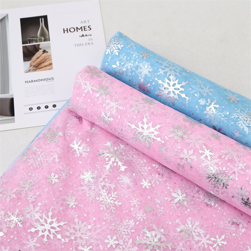 150cm*1yard/pc  Snowflake Prin – Textile And Sewing Supply recenzja i cena