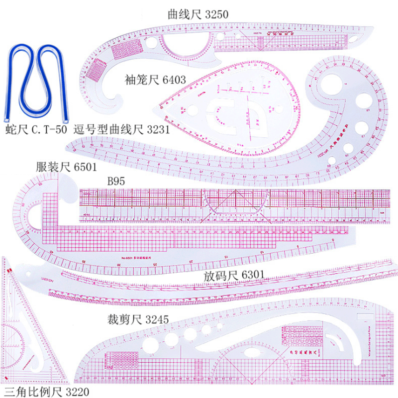 5/6/9pcs Set Tailor Measuring  – Quilting Ruler Square recenzja i cena