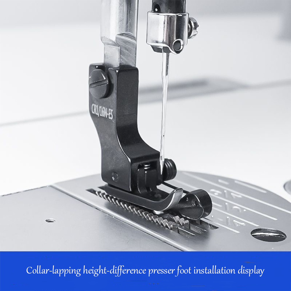 Black Titanium Steel High-Low  – Rolled Hem Foot recenzja i cena