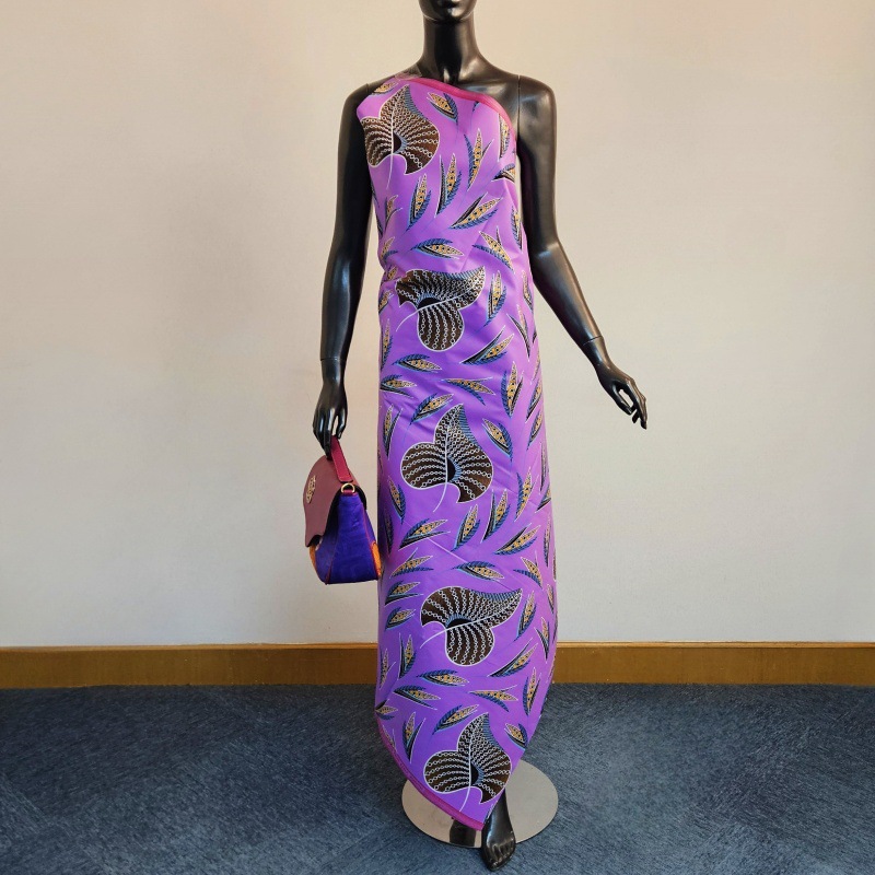 46Inch * 6Yards Purple African – Sewing Batik recenzja i cena