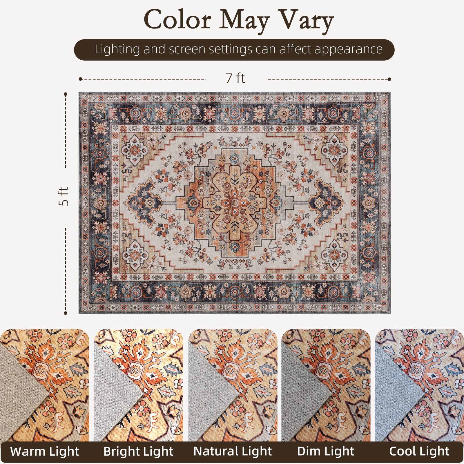 Area Rug 5x7, Machine Washable – Century Textile & Sewing Supply Avenue C North Saskatoon Sk recenzja i cena