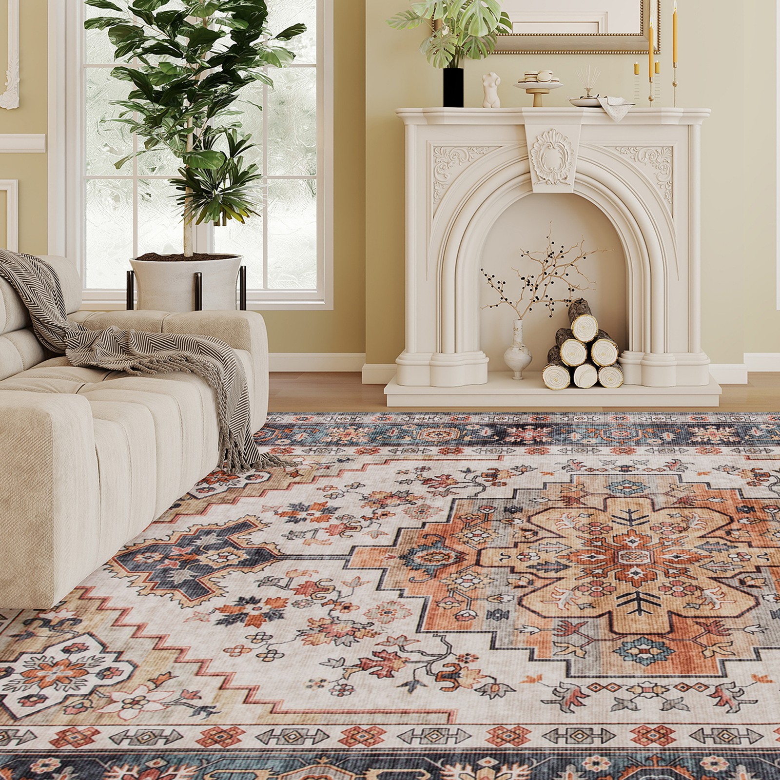 Area Rug 5x7, Machine Washable – Century Textile & Sewing Supply Avenue C North Saskatoon Sk recenzja i cena