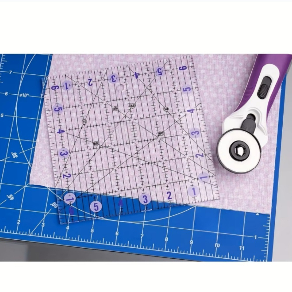 4pcs Square Acrylic Quilting R – Quilting Ruler Square recenzja i cena