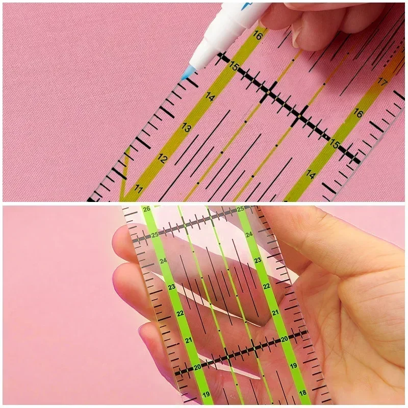 1/2pcs 15cm Quilting Patchwork – Quilting Ruler Square recenzja i cena