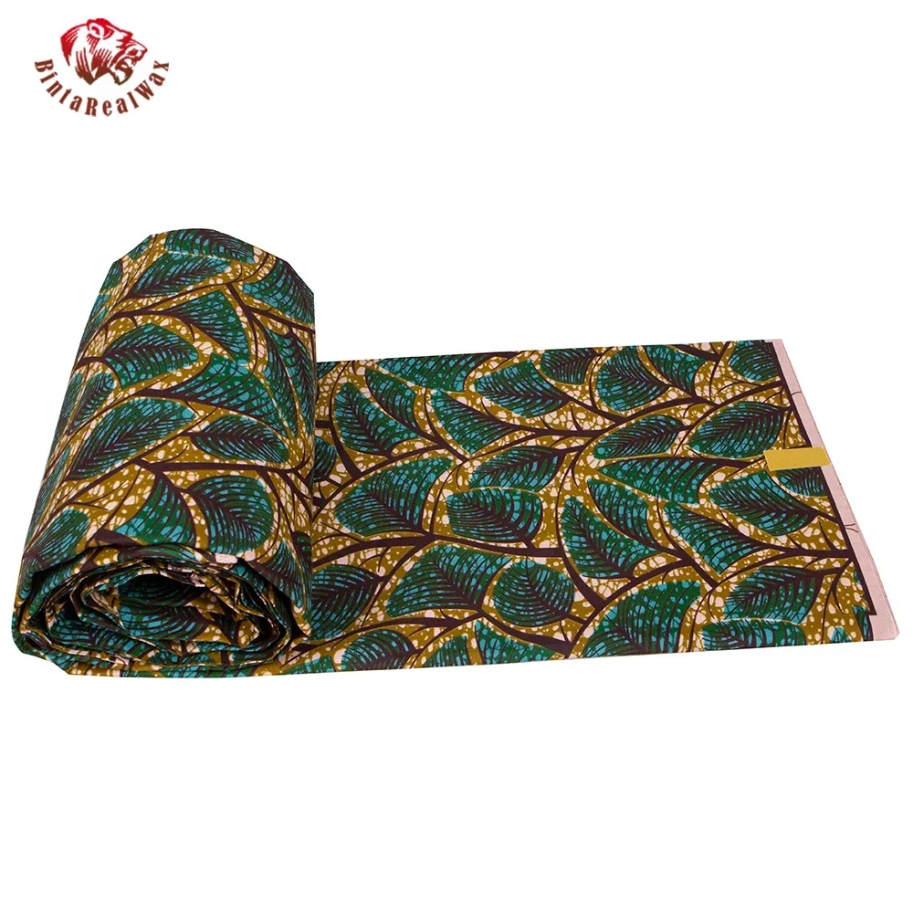 Ankara African Print Leaf Patt – Sewing Batik recenzja i cena