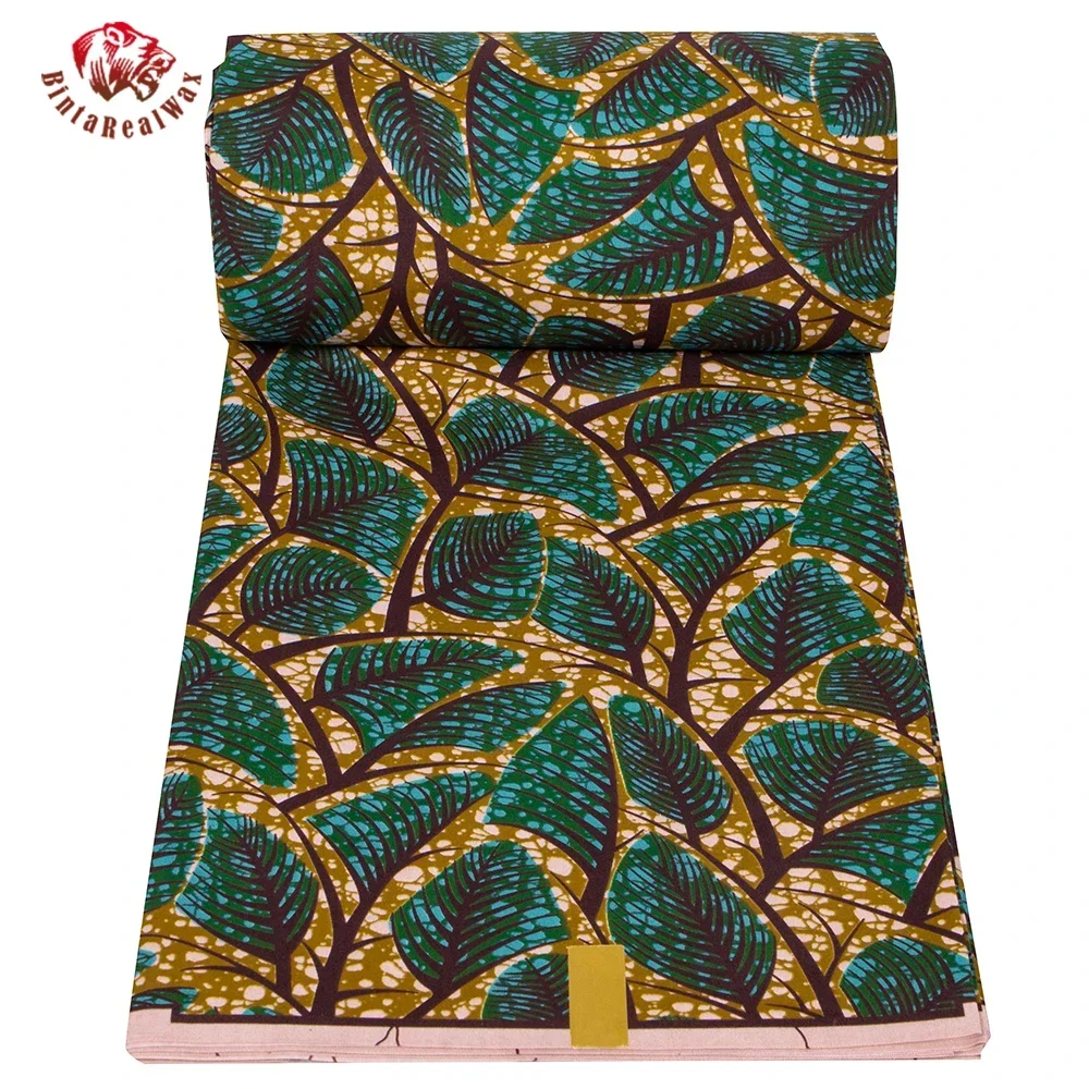 Ankara African Print Leaf Patt – Sewing Batik recenzja i cena