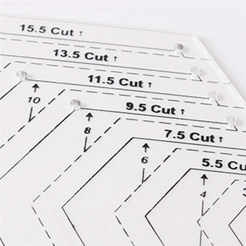 Quilting Ruler Set Of 4 Pieces – Quilting Ruler Square recenzja i cena