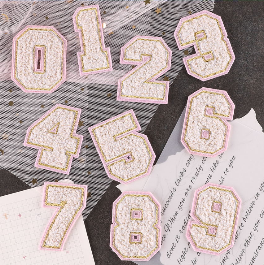 10 Pcs Towel Number Alphabet E – Sewing Id recenzja i cena