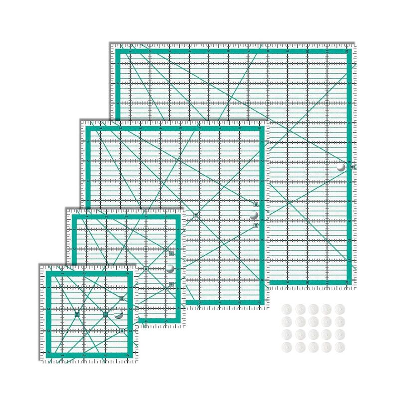 AEE4-Quilting Rulers,4 Square  – Quilting Ruler Square recenzja i cena
