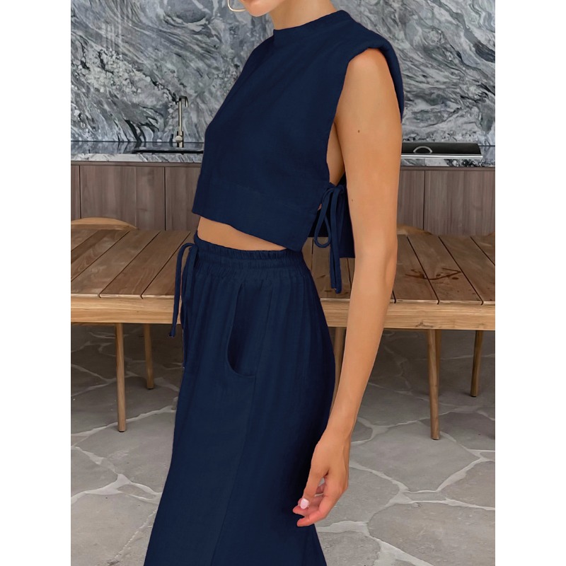 Fashion Cotton and Linen Suit  – Shoulder Pad Set In recenzja i cena