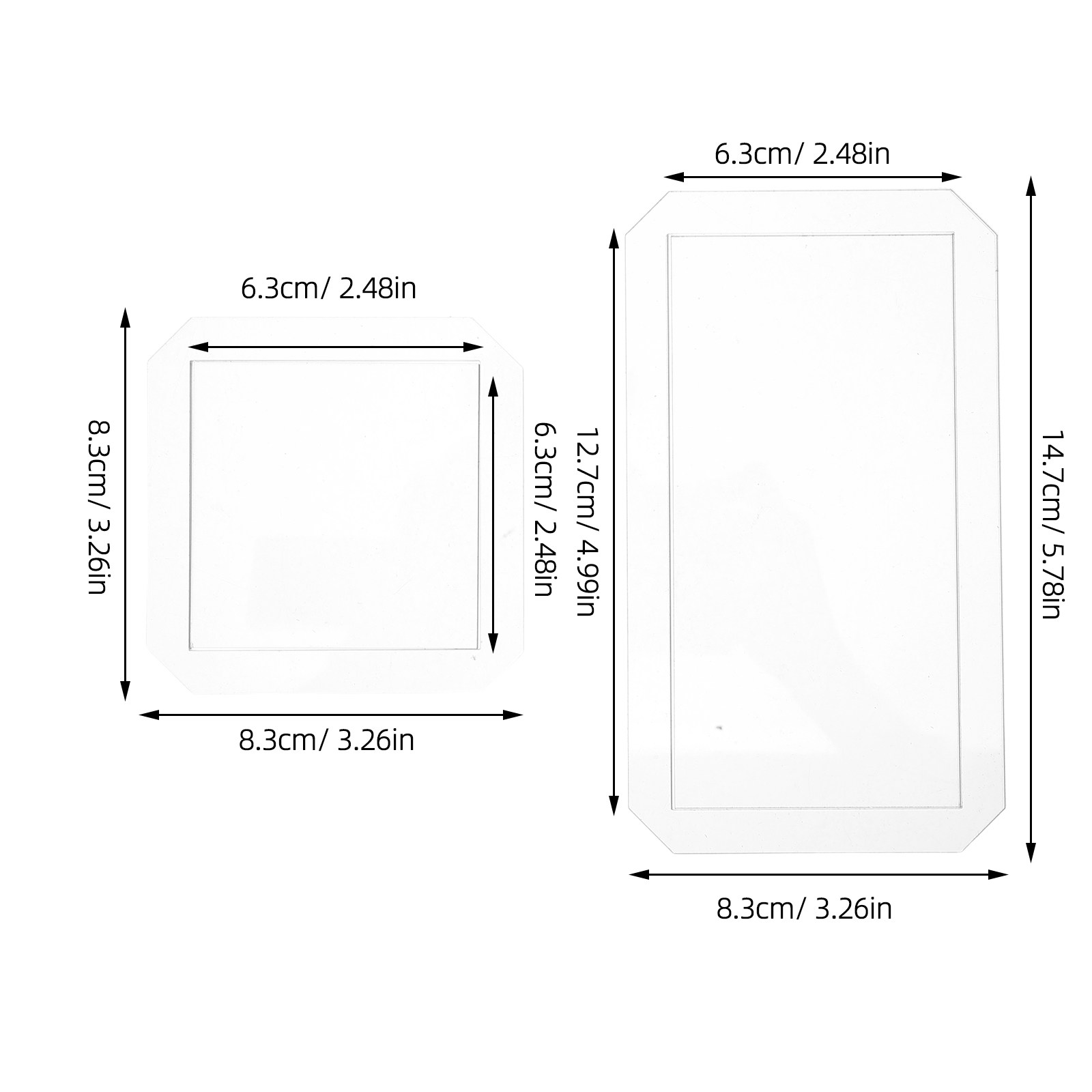 4Pcs Acrylic Quilting Template – Quilting Ruler Square recenzja i cena