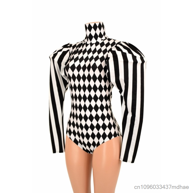 Circus Clown Cosplay Black Whi – Shoulder Pad Set In recenzja i cena